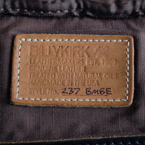 Billykirk Vintage Leather Briefcase - Black - Picture 3 of 9